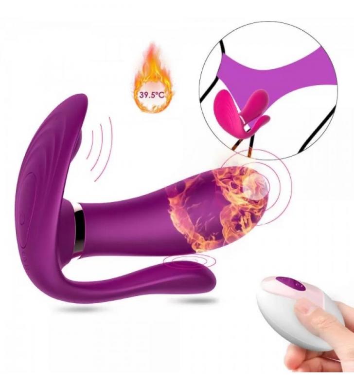 Giyilebilir 3 in 1 Panty Vibratör