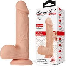 21.8 cm Gerçekçi Kalın Dildo Penis - Bahamut