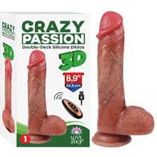 Çift Katmanlı Crazy Man 21 cm Penis