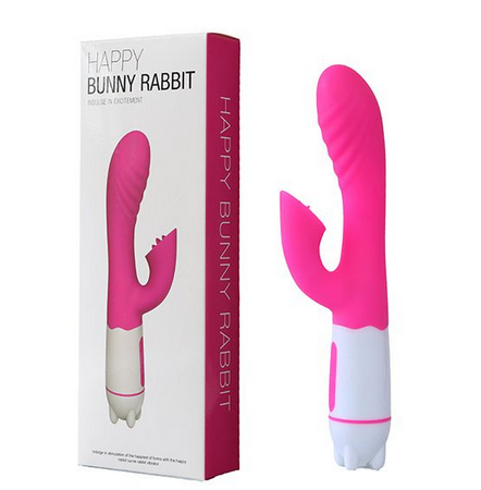 Happy bunny rabbit pink