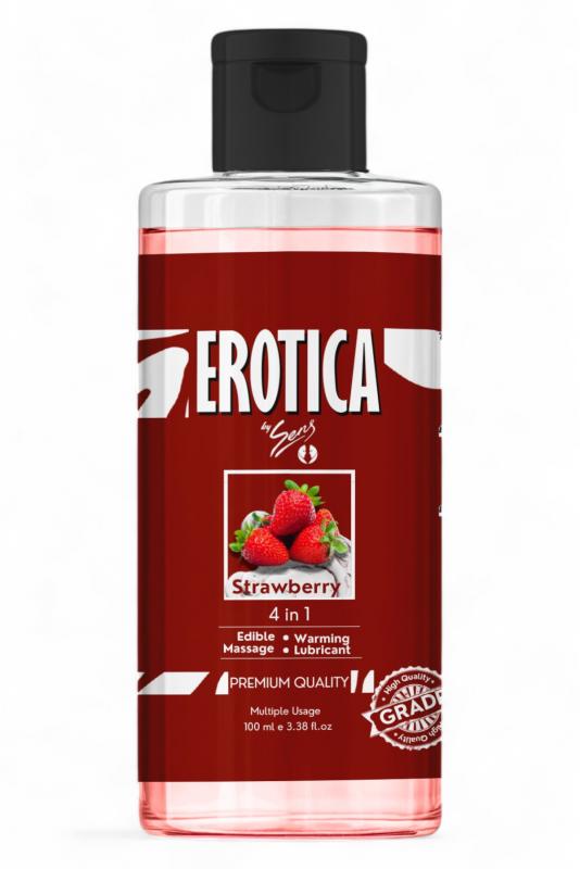 Strawberry 4 in 1 WB Lube 100ml by Sens Su Bazlı