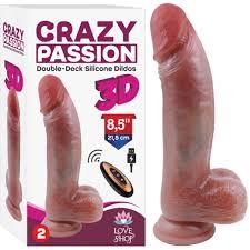 Çift Katmanlı Crazy Man 22 cm Penis