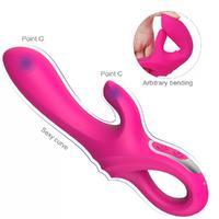 Su Geçirmez Klitoris ve G-Spot Uyarıcı Vibratör