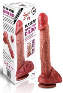 Luke - Ultra Yumuşak Dokulu Realistik Dildo Çift Katmanlı 