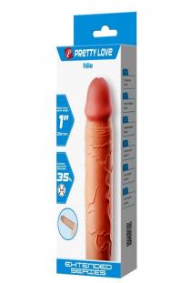 Ten Rengi Silikon Penis Kılıfı - Nile