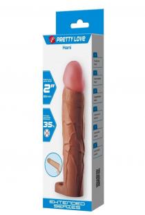 Melez Rengi Silikon Penis Kılıfı - Hani