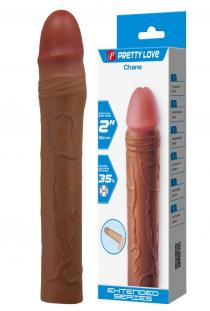  Melez Rengi Silikon Penis Kılıfı - Chane 