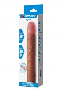 Melez Rengi Silikon Penis Kılıfı - Kylian