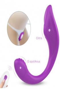 Kıkırdaklı Anal Vajinal Uyarıcı Giyilebilir Vibratör