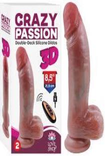 Çift Katmanlı Crazy Man 22 cm Penis