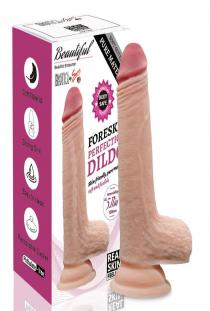 Foreskin Perfection Dildo 17.5 CM 